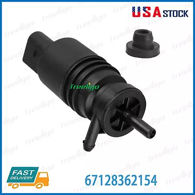 67128362154 Windshield Washer Pump For BMW X3 X5 Z4 M3 E46 E38 E39 E60 E65 E53 • $7.99