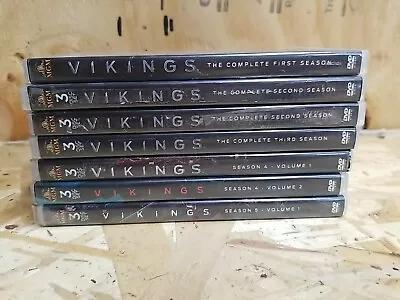 Vikings DVD Lot  Seasons 1-5 DVD Box Set TV Series Seasons  • $17.99