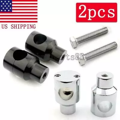 $32.99 • Buy Motorcycle 1  Handlebar Risers For Yamaha V-Star XVS 650 950 1100 Classic Custom