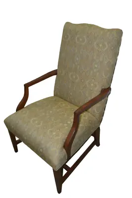 Ethan Allen Martha Washington Chair Upholstered Dining Accent #20-7471  MINT • $595