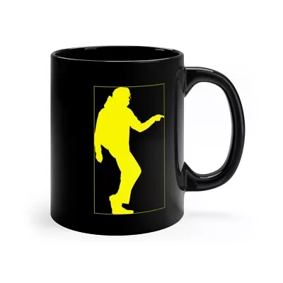 Michael Jackson King Of Pop Yellow 11oz Black Mug • $10.95
