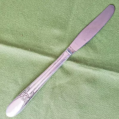 Modern Hollow Grille Knife Wm Rogers Bros IS Silverplate Beloved 8 1/2  1940 • $5.99
