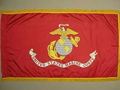 U.S. Marine Corps Parade Colonial Flag USA-Made To Official Specifications O... • $109.23