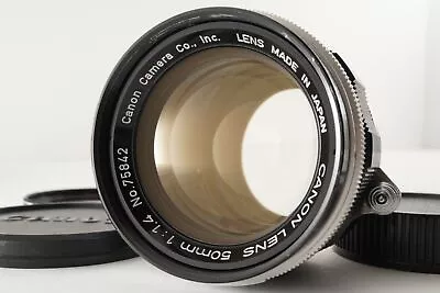 CANON 50mm F1.4 LTM L39 Leica Screw Mount MF Prime Lens From Japan #8398 • £165.92