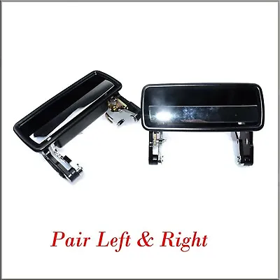 Pair Chrome Outside Door Handle Left & Right For Volvo 240 245 260 262 1202430 • $66.89