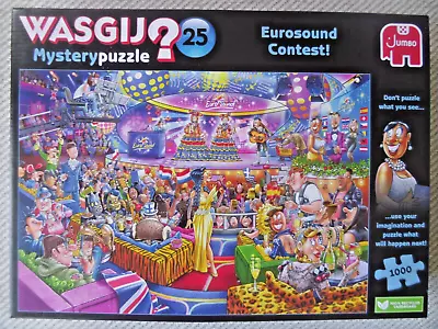 WASGIJ  MYSTERY PUZZLE No 25 'EUROSOUND CONTEST!' 1000 PIECE JIGSAW PUZZLE • £3.99