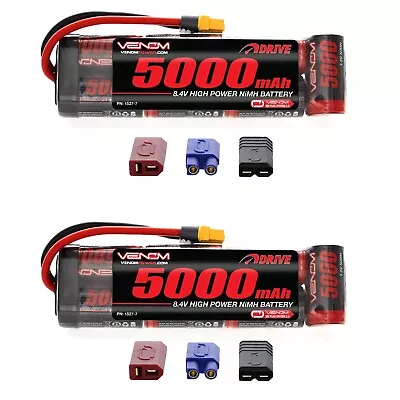 Venom Power - Drive Series 8.4V 5000mAh 7-Cell NiMH Battery Flat - Universal ... • $172.59