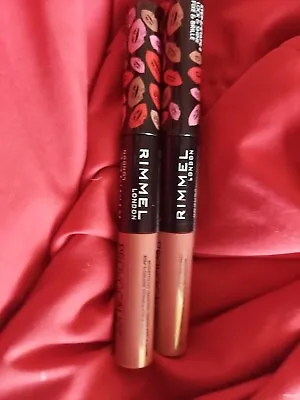 2-Pack New Rimmel Provocalips 16hr Kissproof Lipstick 730 Make Your Move 🔥  • $18.99