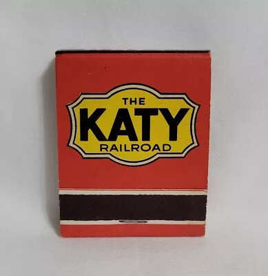 Vintage The Katy Railroad Matchbook Train Line Advertising Matches Full • $12.99