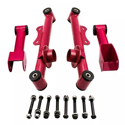 Upper & Lower Tubular Rear Control Arms W/ Hardware For Ford Mustang 1979-2004 • $111.77