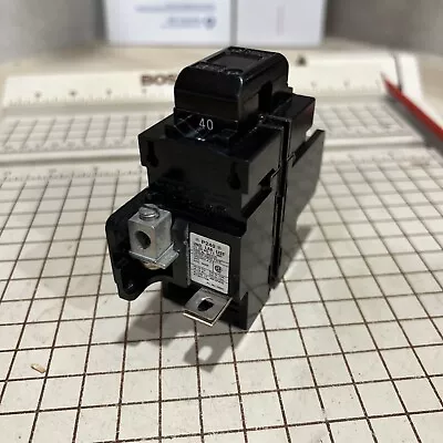 $19 • Buy Bulldog P240 40 Amp 120-240 Volt, 2 Pole Pushmatic Circuit Breaker