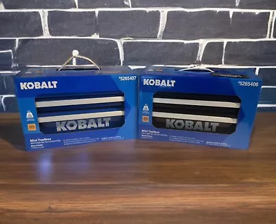 Kobalt Mini Tool Box 25th Anniversary Edition Black Or Blue Available • $20.50