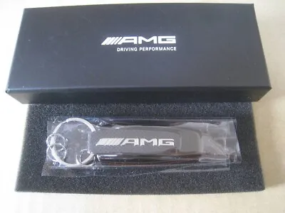 Mercedes-Benz AMG Collection Genuine Carbon Keychain Keyring New • $120.99