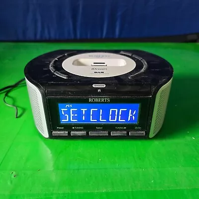 Roberts IDream CRD-42 Digital Clock Radio With IPod Dock DAB Radio • £12.50
