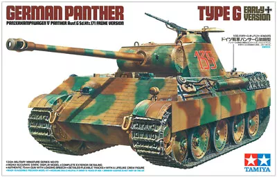 Tamiya 1/35 German Panther Type G Early Version - 35170 • £30.03