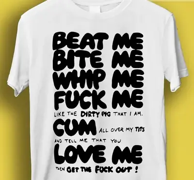 $16.98 • Buy Beat Bite Whip Me Shirt Adam Ant Shirt Short Sleeve S-5Xl