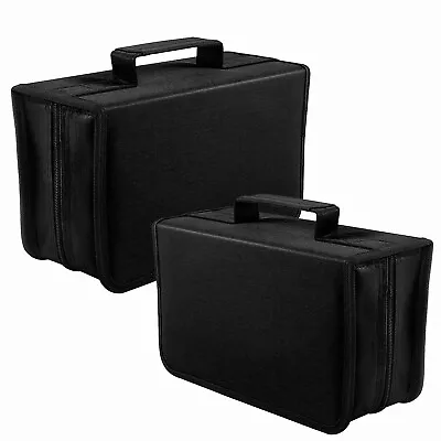 $15.59 • Buy 128 Disc Cd Dvd Storage Carrying Case Holder Binder Book Office Home US