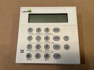 Leviton HAI 33A00-1 Lumina Omni LCD Console Keypad • $225