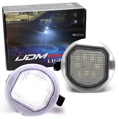 18-SMD Full LED Under Mirror Puddle Lights For Chevy Silverado Suburban Sierra • $20.69