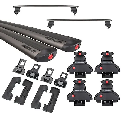 Rola Roof Rack Cross Bars For 13-22 Chevy Malibu For Cargo Kayak Luggage Etc Kit • $129.99