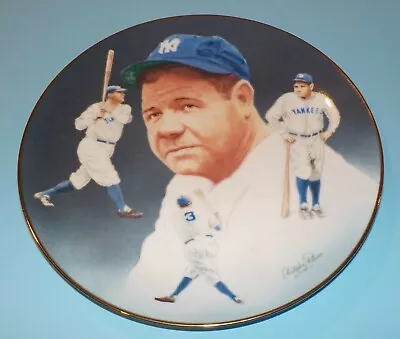 Babe Ruth NY Yankees 1984 Hackett American Plate Christopher Paluso • $17.99