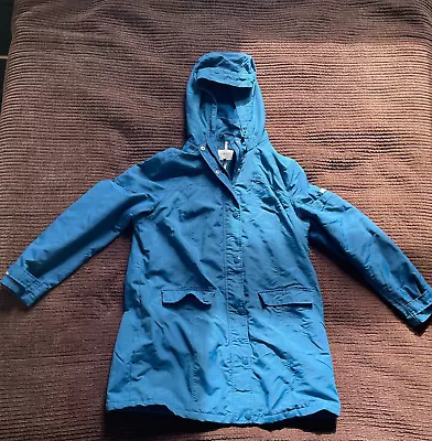 Maine New England Rain Resistant Jacket Blue Used Size 18 FREE POSTAGE • £15.90