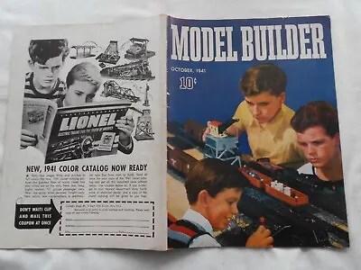 MODEL BUILDER Magazine-OCTOBER1941 • $12