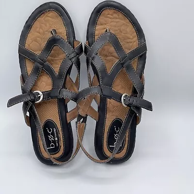 BOC BORN Concept C31909 Strappy Thong Sling Back Sandals Women US Size 8 /39 • $10.99