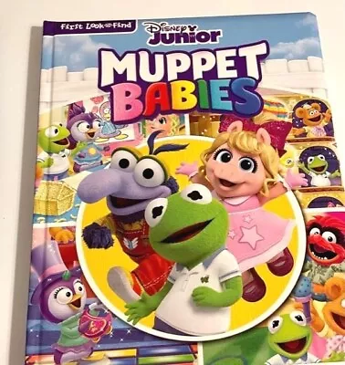 First Look And Find Book Muppet Babies Toddlers Day Care Preschool 12  NEW • $5