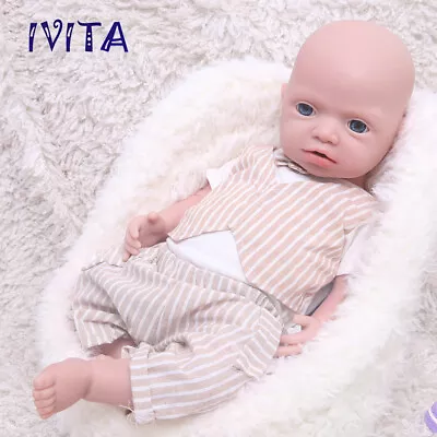 20'' Full Floppy Silicone Reborn Baby Doll Handmade Newborn Boy Xmas Gift • $185.50