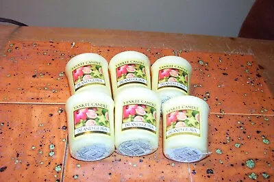 Yankee Candle ISLAND GUAVA - 6 VOTIVES • $12