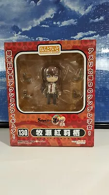 Sealed Nendoroid 130 Makise Kurisu Steins; Gate Anime Figure • $92