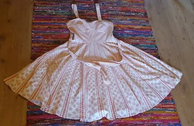 Stunning Vintage Dress Minted Condition  Penny Lane 50s 60s Swings Beautifully  • £35