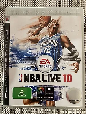 NBA Live 10 For Sony PS3 / PlayStation 3 • $1.99