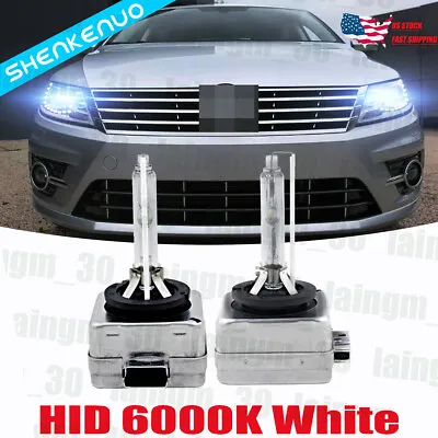 Front HID Headlight Bulb For CC 2013-2017 Low & High Beam Stock Fit Xenon White • $31.49