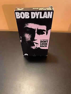 Bob Dylan: Dont Look Back VHS • $5