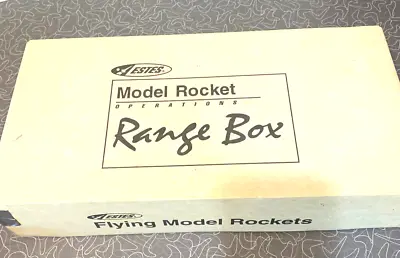 Estes Flying Model Rockets Operations Range Box Alpha Iii E2x Series No Engines • $20