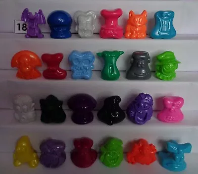 Mcdonald's Happy Meal Monster Crazy Bones Set Of 24: Original Gogos & Halloween • $29.95