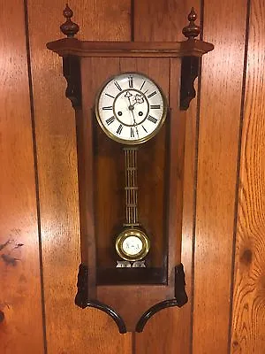 Antique Vienna Regulator Wall Clock Not Running Maker? Bim Bam Strike Project  • $224.75