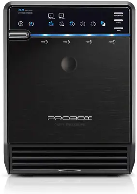 $156.27 • Buy Mediasonic PROBOX 4 Bay 3.5? SATA Hard Drive Enclosure ? USB 3.0 & ESATA Supp...