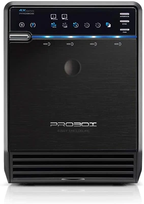 $156.27 • Buy Mediasonic PROBOX 4 Bay 3.5? SATA Hard Drive Enclosure ? USB 3.0 & ESATA Supp...