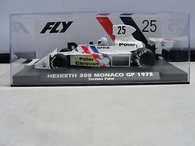 Fly Hesketh 308 'gp Monaco 1975' White  #25  Flys2034  1.32 Slot  Bnib • £39.99