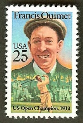 $2.39 • Buy Francis Ouimet First Amateur Winner 1913 US Open Championship Golf US Stamp MINT