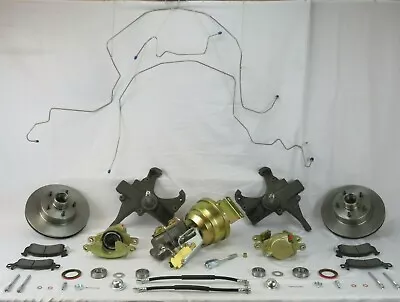 $649 • Buy 1958 1964 Chevrolet Front Disc Brake Conversion 2  Drop Spindles Impala Delray