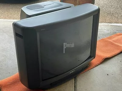 @ Sony Trinitron TV With Subwoofer - KV-2966AS - AV - S Video - Gaming - Working • $280