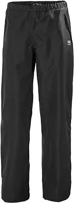 Helly Hansen 71445 - Workwear Manchester Waterproof Shell Rain Pants - Black • $39.99