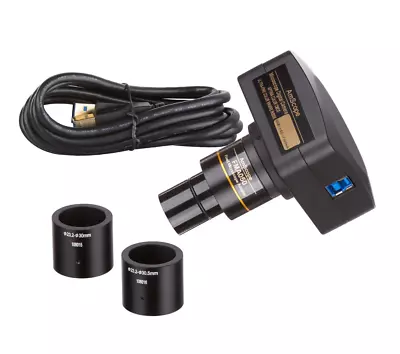 AmScope MU Series 16.0MP USB 3.0 Color CMOS C-Mount Microscope Camera • $239