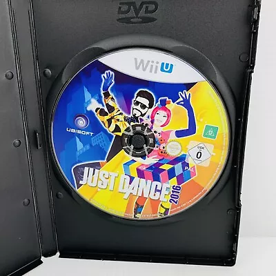 Just Dance 2016 (Nintendo Wii U) AUS PAL Disc Only Tested & Working • $9.95