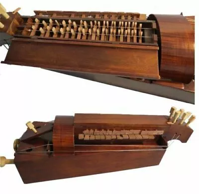 Hand Made Solid Wood 6 Strings 24 Keys Hurdy Gurdy  • $989.10