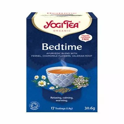 Yogi Bedtime Tea Blend Of Fennel Camomile And Valerian Root Various Quantities • £2.19